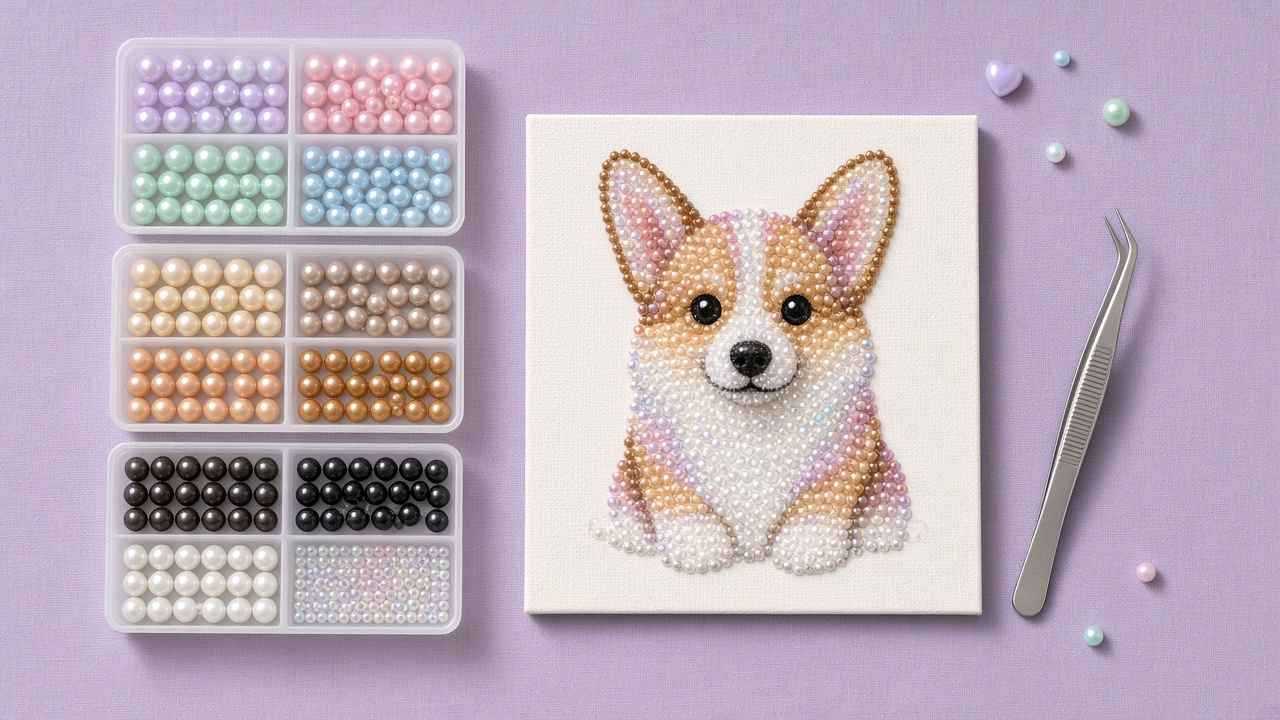 Pearl Sticker Art Kit
